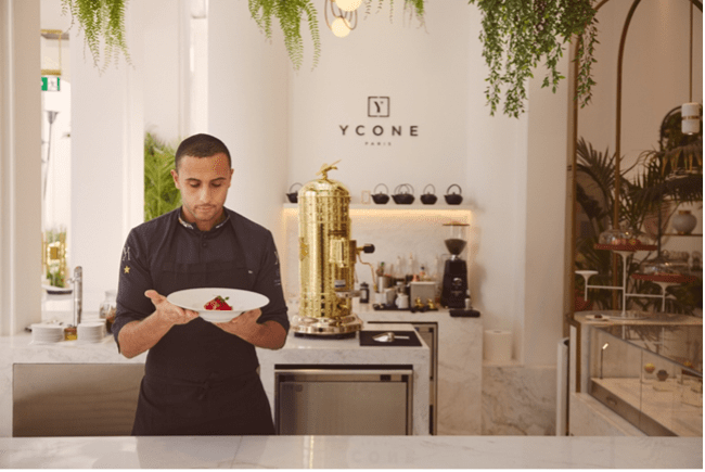 New menu at Raffles